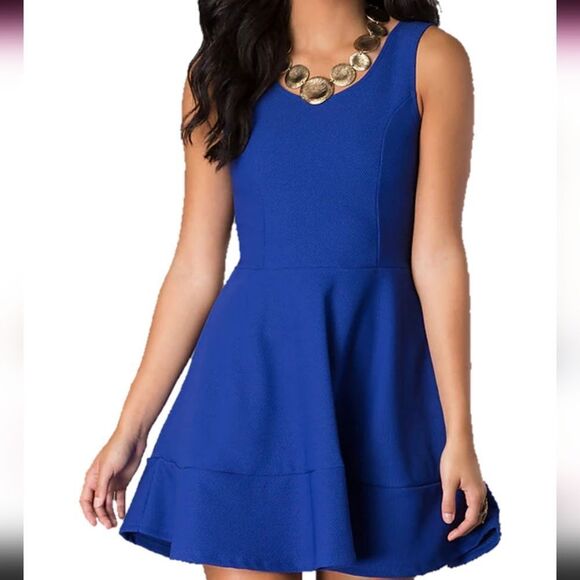 BANANA REPUBLIC JUNIORS SLEEVELESS PARTY DRESS WITH ZIPPER BACK - Picture 1 of 10
